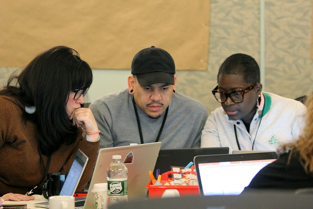 Participants at the Barr Cohort Workshop in Beverly, MA, on November 15, 2023. Photos by Jordi Hertz.